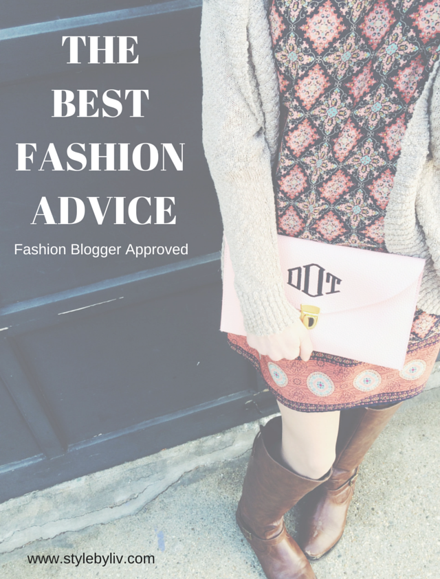 The Best Fashion Advice